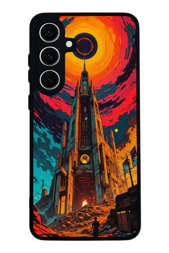 Samsung Galaxy A16 Uyumlu Abstract Tasarımlı Glossy Premium Kılıf