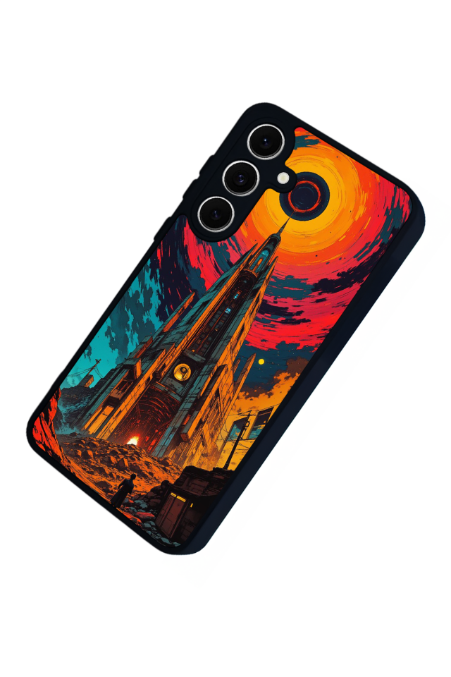 Samsung Galaxy A16 Uyumlu Abstract Tasarımlı Glossy Premium Kılıf