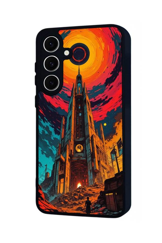 Samsung Galaxy A16 Uyumlu Abstract Tasarımlı Glossy Premium Kılıf