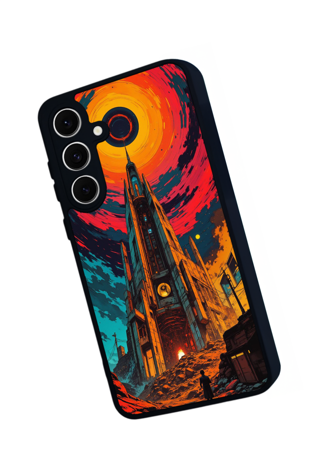 Samsung Galaxy A16 Uyumlu Abstract Tasarımlı Glossy Premium Kılıf