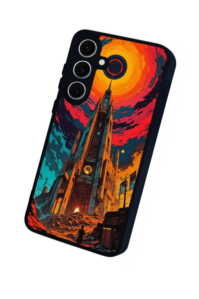 Samsung Galaxy A16 Uyumlu Abstract Tasarımlı Glossy Premium Kılıf