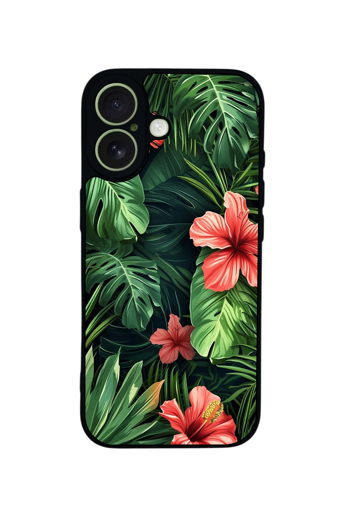 iPhone 17 Uyumlu Botanik Tasarımlı Glossy Premium Kılıf