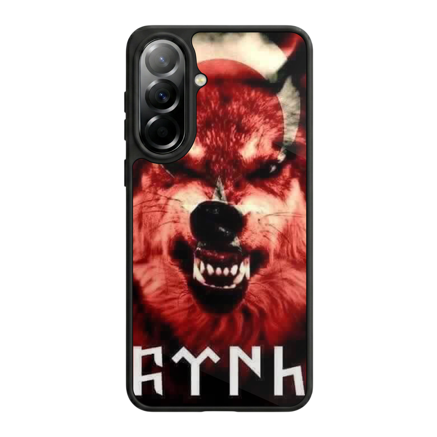 Samsung Galaxy A57 Uyumlu Bozkurt Tasarımlı Glossy Premium Kılıf