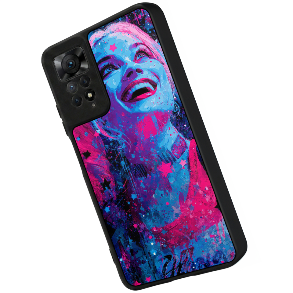 Xiaomi Redmi Note 11 Pro Uyumlu HarleyQueen Tasarımlı Glossy Premium Kılıf
