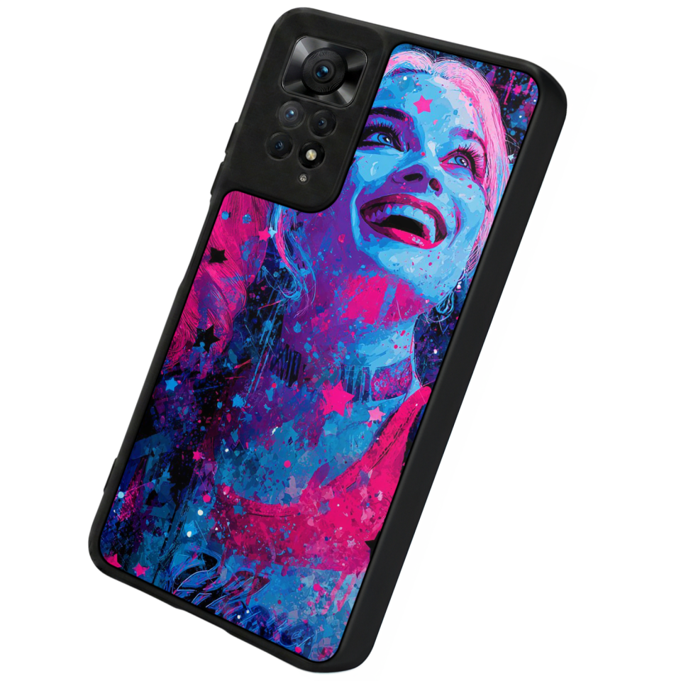 Xiaomi Redmi Note 11 Pro Uyumlu HarleyQueen Tasarımlı Glossy Premium Kılıf