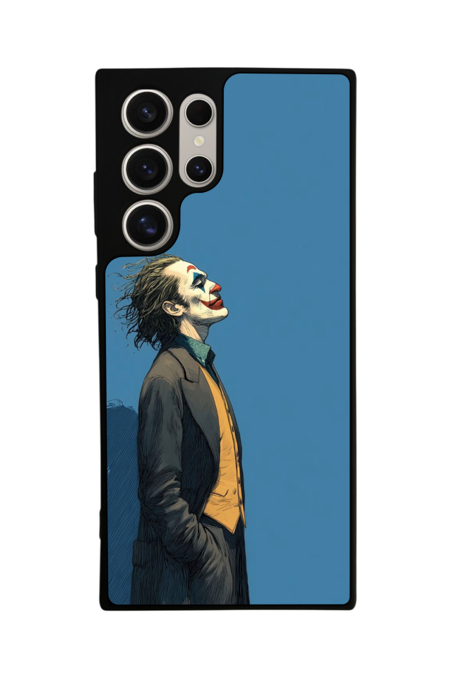 Samsung Galaxy S22 Ultra Uyumlu Joker Tasarımlı Glossy Premium Kılıf
