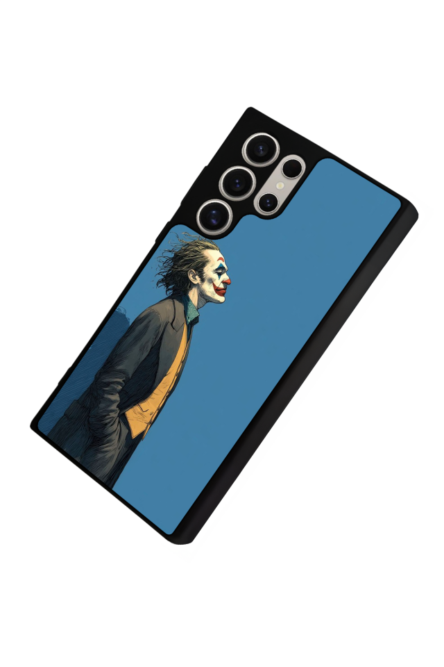 Samsung Galaxy S22 Ultra Uyumlu Joker Tasarımlı Glossy Premium Kılıf