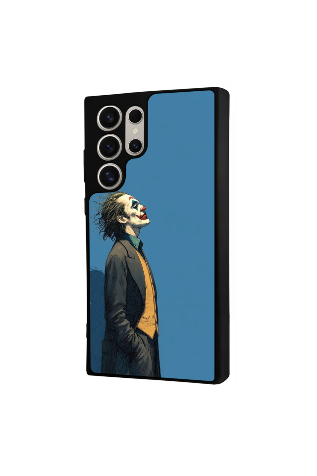 Samsung Galaxy S22 Ultra Uyumlu Joker Tasarımlı Glossy Premium Kılıf