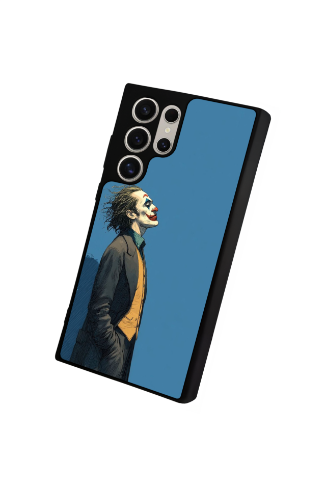 Samsung Galaxy S22 Ultra Uyumlu Joker Tasarımlı Glossy Premium Kılıf