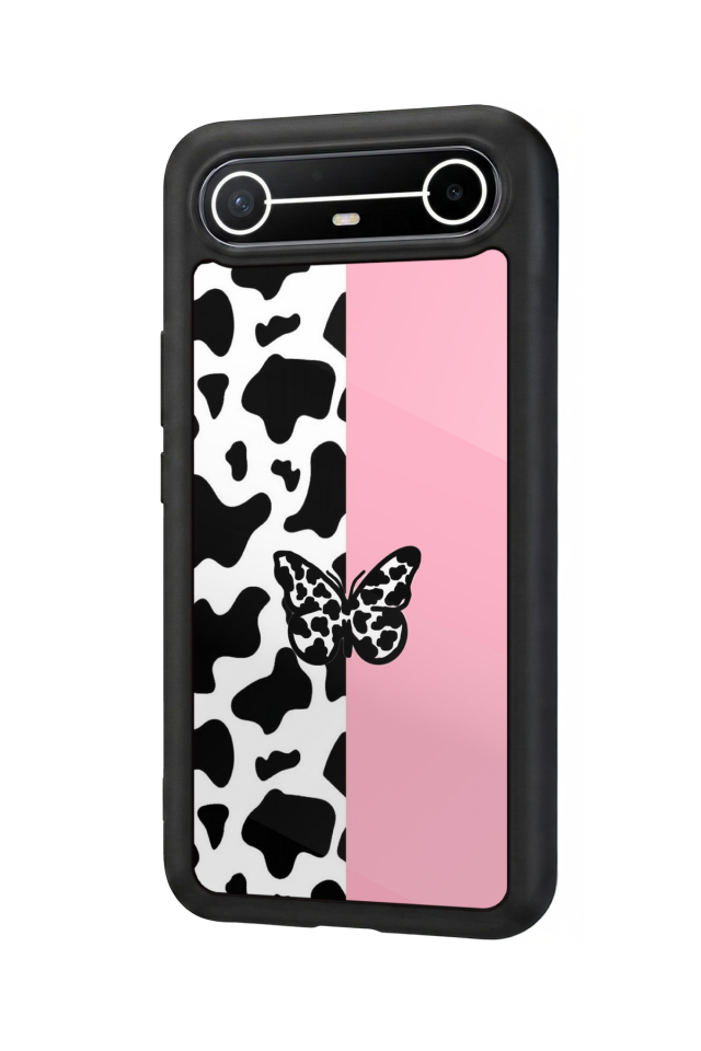 Tecno Spark Slim 5G Uyumlu Kelebek Tasarımlı Glossy Premium Kılıf