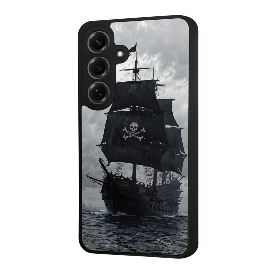 Samsung Galaxy S25 Uyumlu Korsan Tasarımlı Glossy Premium Kılıf