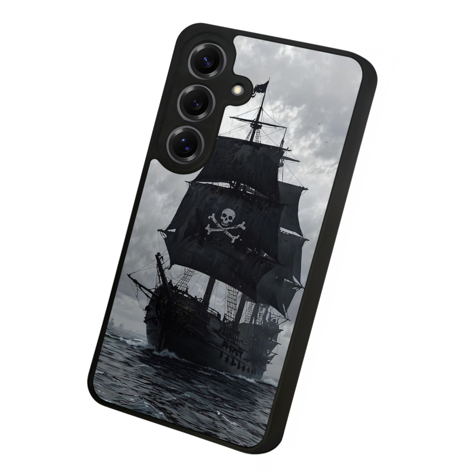 Samsung Galaxy S25 Uyumlu Korsan Tasarımlı Glossy Premium Kılıf