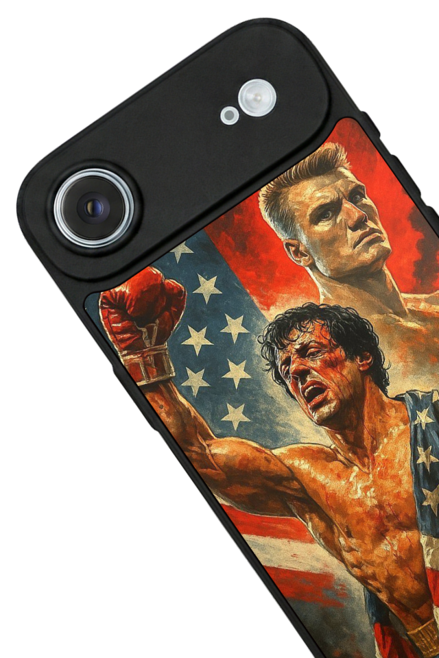 iPhone 17 Air Uyumlu Rocky Tasarımlı Glossy Premium Kılıf