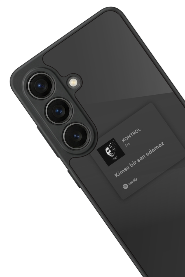 Samsung Galaxy S26 Uyumlu Sarki Sozleri Tasarımlı Glossy Premium Kılıf