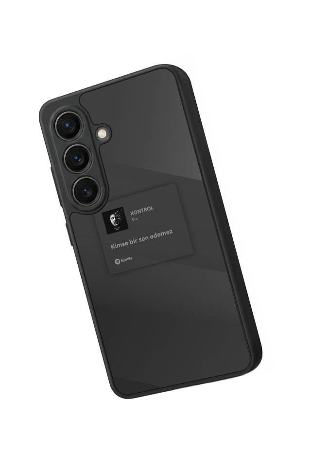 Samsung Galaxy S26 Uyumlu Sarki Sozleri Tasarımlı Glossy Premium Kılıf