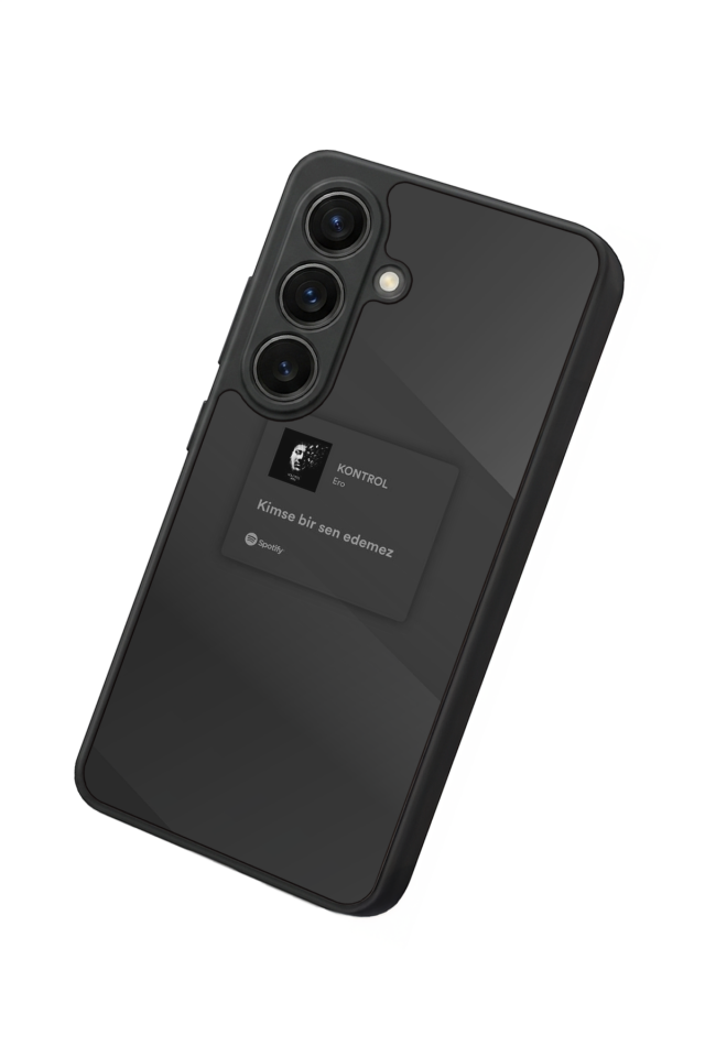 Samsung Galaxy S26 Uyumlu Sarki Sozleri Tasarımlı Glossy Premium Kılıf