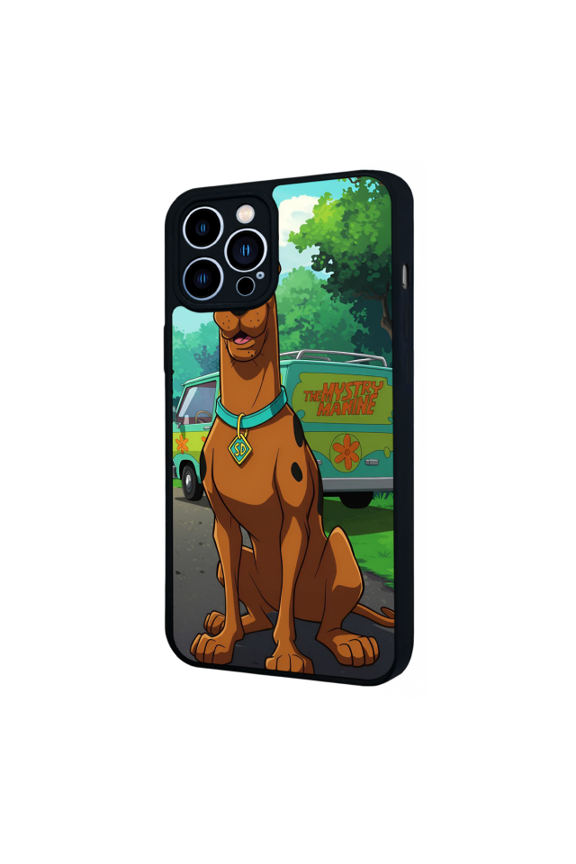 iPhone 12 Pro Max Uyumlu Scooby Doo Tasarımlı Glossy Premium Kılıf