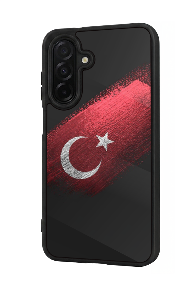 Samsung Galaxy A26 Uyumlu Türk Bayragi Tasarımlı Glossy Premium Kılıf