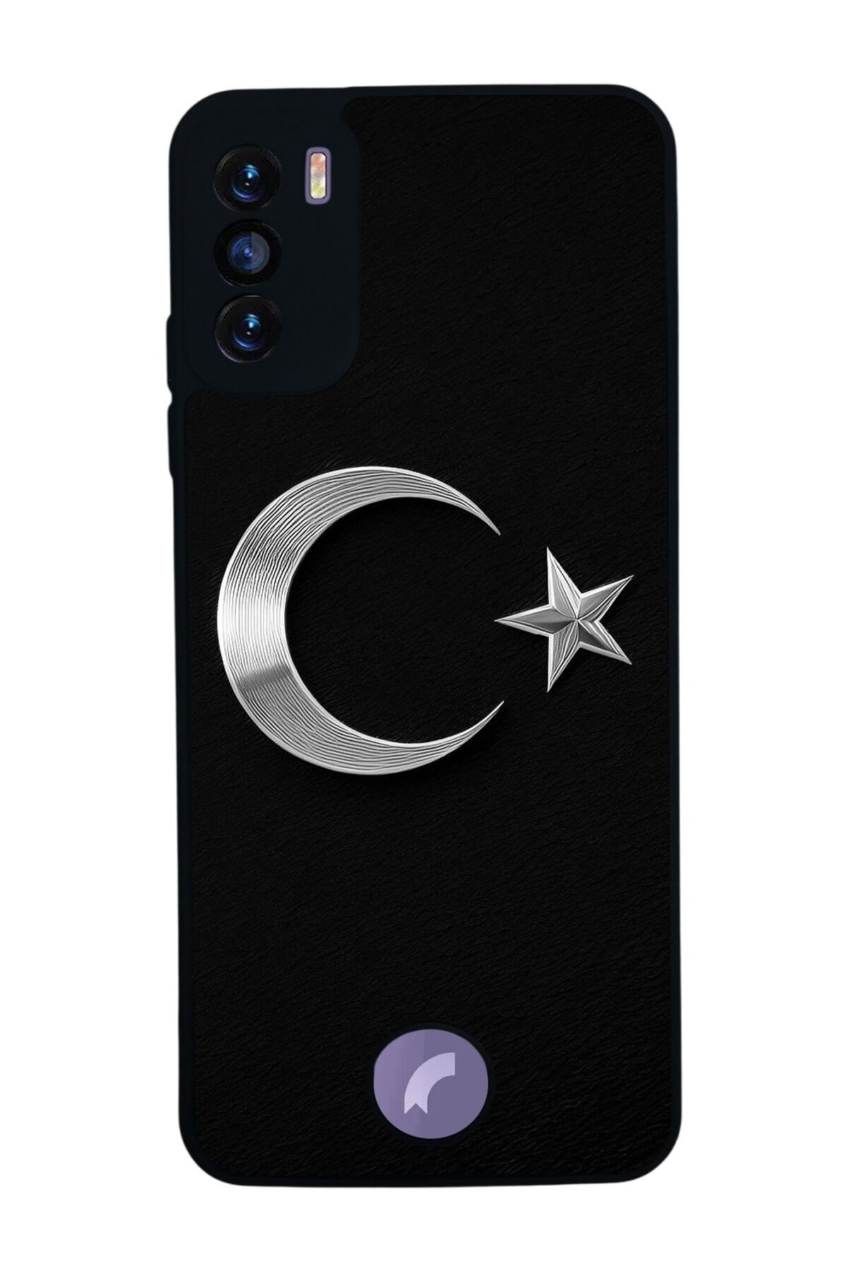 Reeder S19 Max Pro S Uyumlu TurkBayragi Tasarımlı Glossy Premium Kılıf