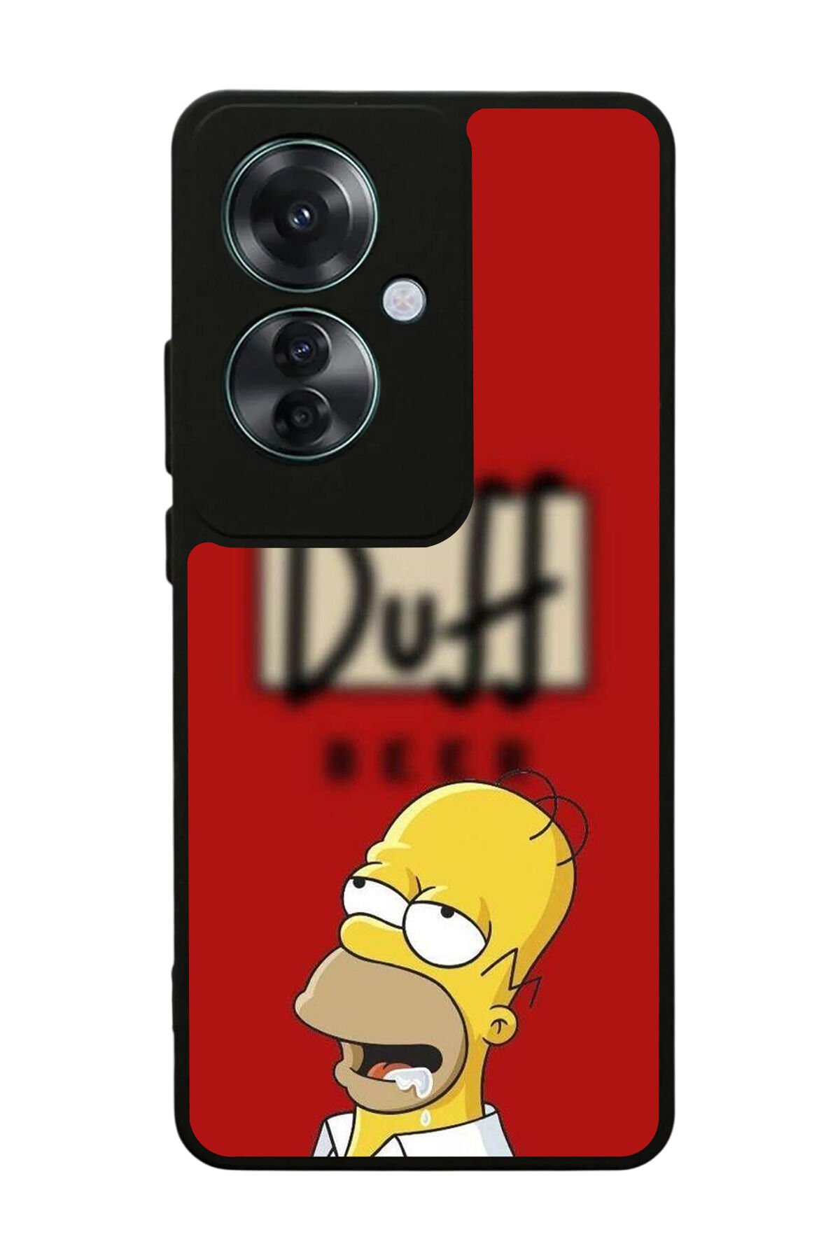 Oppo Reno 11F Uyumlu The Simpsons Tasarımlı Glossy Premium Kılıf