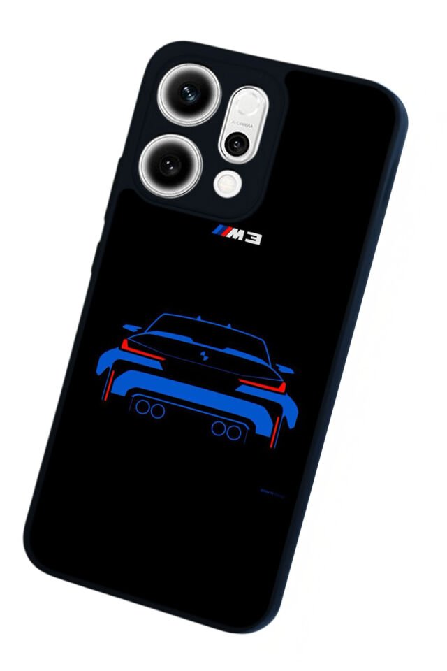 Oppo Reno 14 Uyumlu BMW Tasarımlı Glossy Premium Kılıf