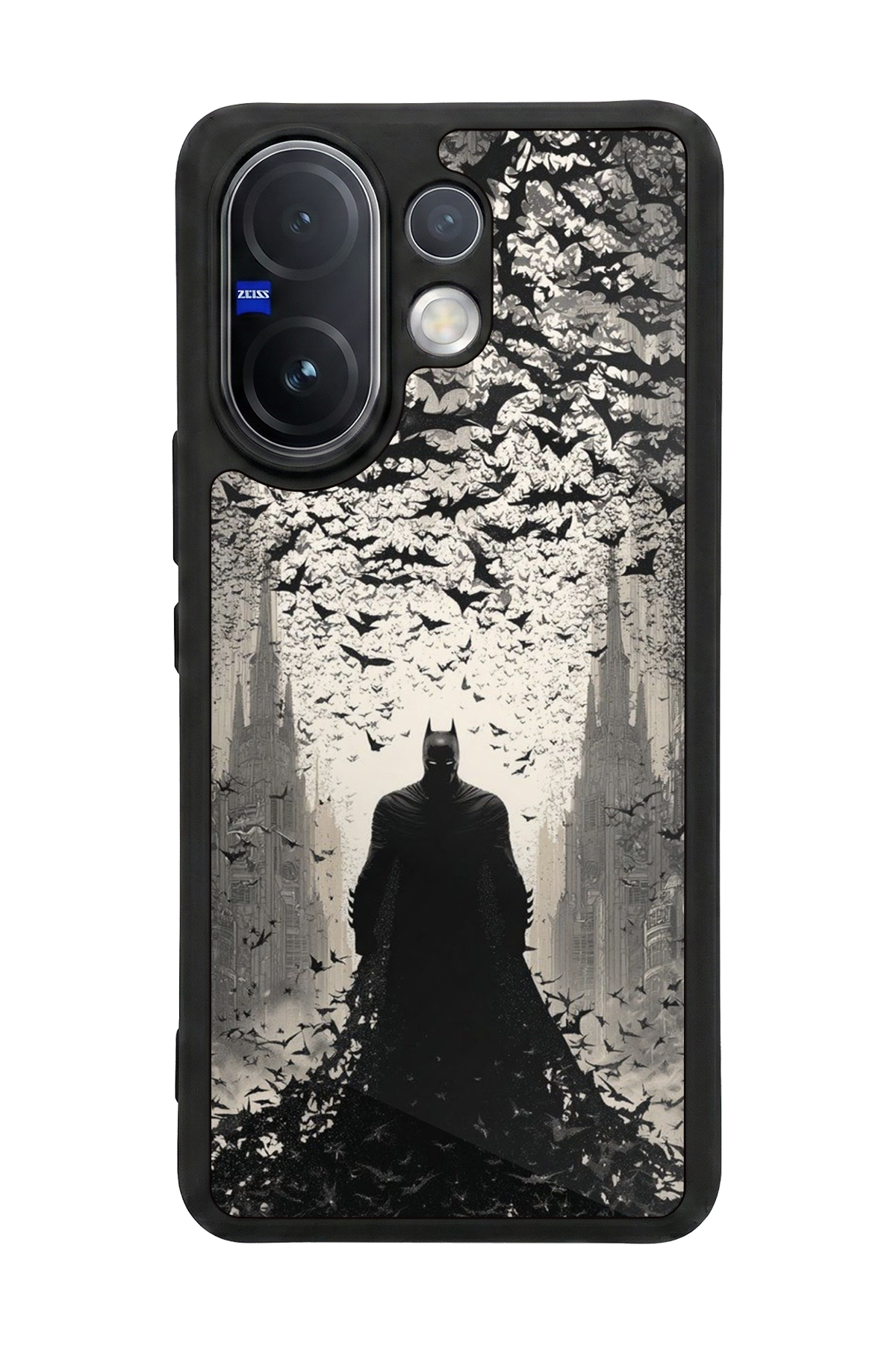 Vivo V60 Uyumlu Batman Tasarımlı Glossy Premium Kılıf
