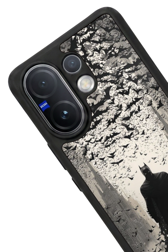 Vivo V60 Uyumlu Batman Tasarımlı Glossy Premium Kılıf