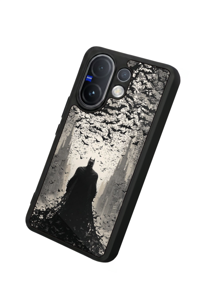 Vivo V60 Uyumlu Batman Tasarımlı Glossy Premium Kılıf