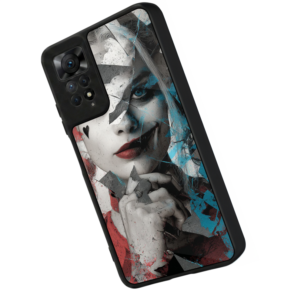 Xiaomi Redmi Note 11 Pro Uyumlu HarleyQueen Tasarımlı Glossy Premium Kılıf