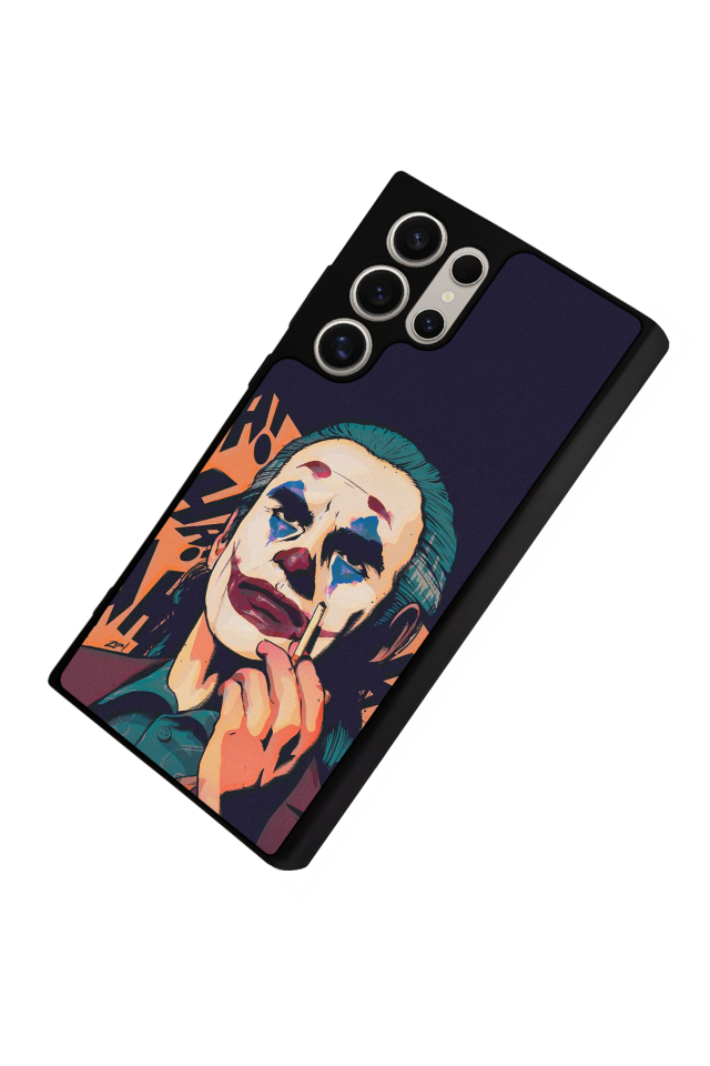 Samsung Galaxy S22 Ultra Uyumlu Joker Tasarımlı Glossy Premium Kılıf
