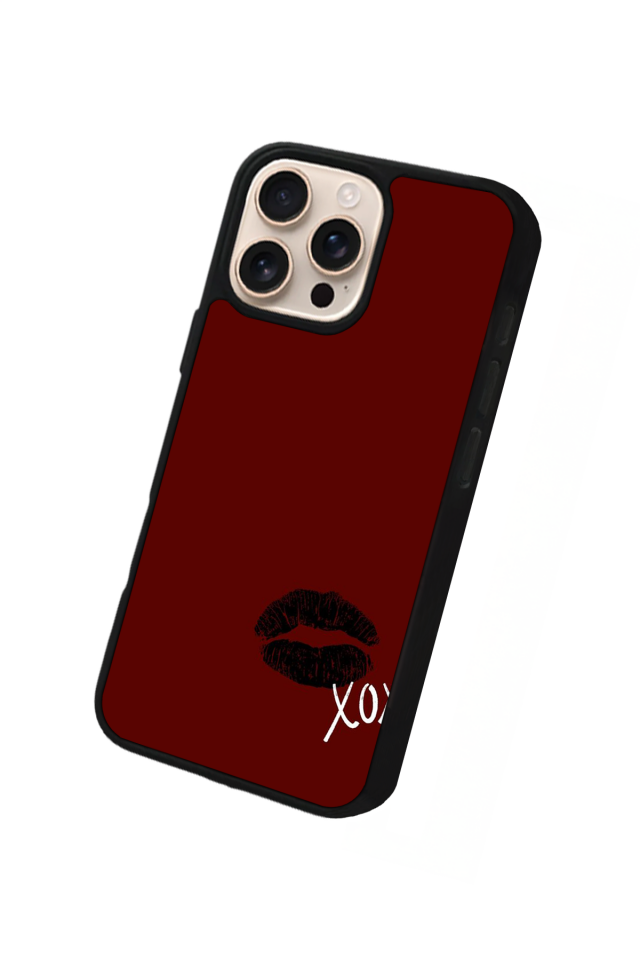 iPhone 14 Pro Max Uyumlu Kalp Love Tasarımlı Glossy Premium Kılıf