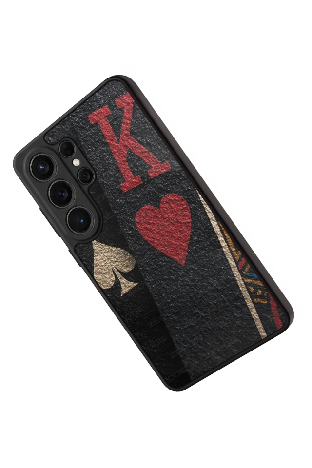 Samsung Galaxy S26 Ultra Uyumlu Kart Tasarımlı Glossy Premium Kılıf