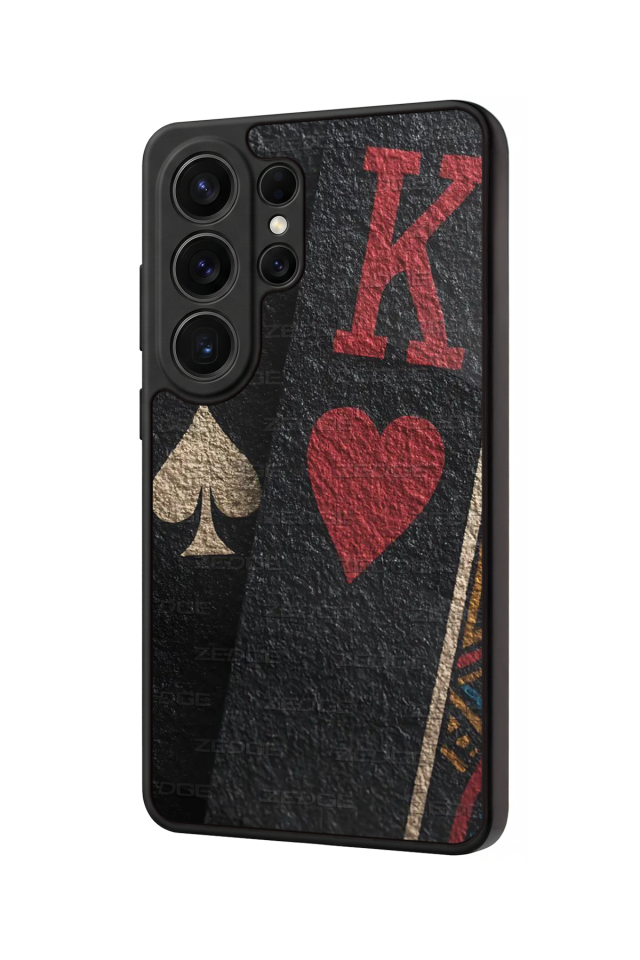Samsung Galaxy S26 Ultra Uyumlu Kart Tasarımlı Glossy Premium Kılıf