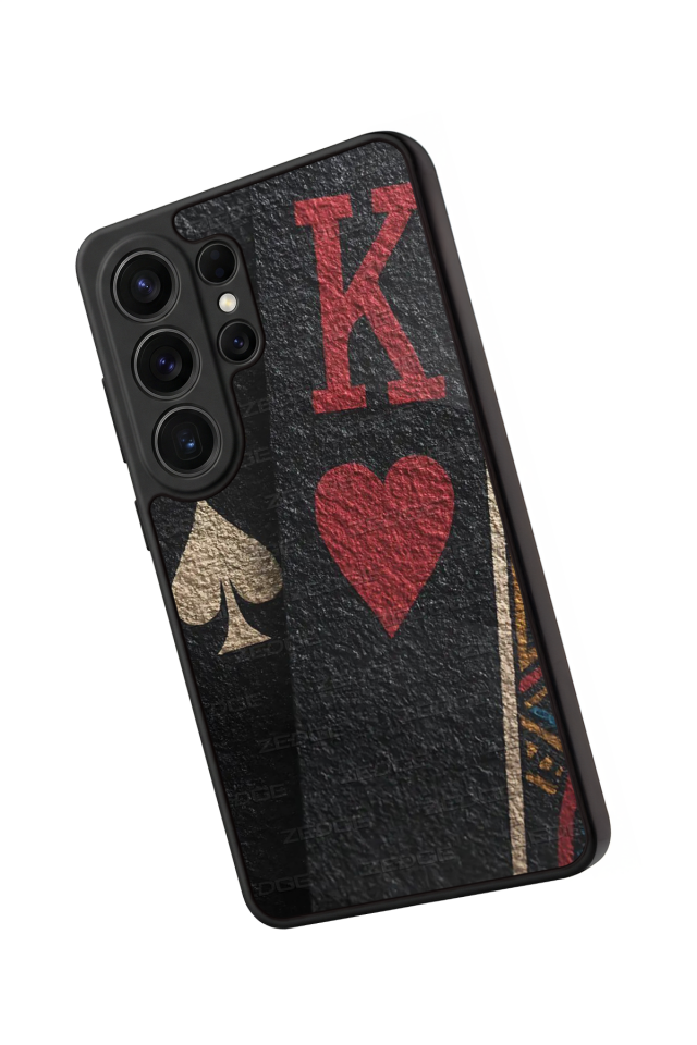 Samsung Galaxy S26 Ultra Uyumlu Kart Tasarımlı Glossy Premium Kılıf