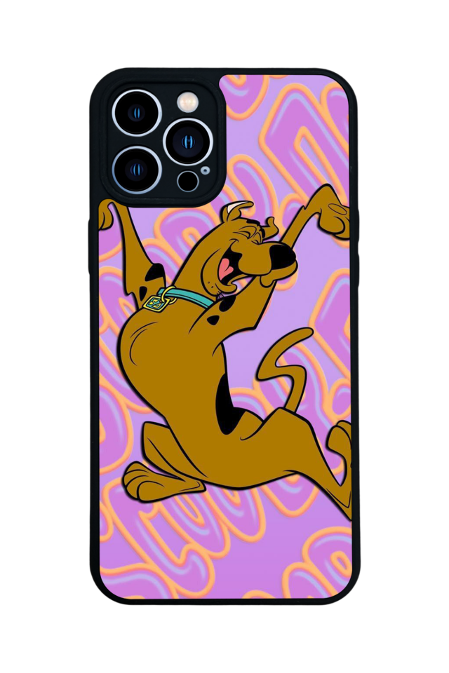 iPhone 12 Pro Max Uyumlu Scooby Doo Tasarımlı Glossy Premium Kılıf