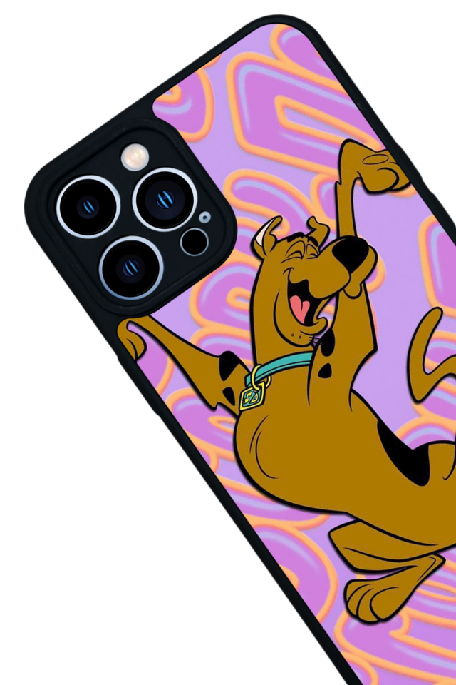 iPhone 12 Pro Max Uyumlu Scooby Doo Tasarımlı Glossy Premium Kılıf