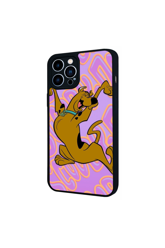 iPhone 12 Pro Max Uyumlu Scooby Doo Tasarımlı Glossy Premium Kılıf