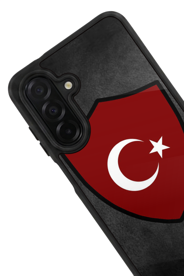 Samsung Galaxy A26 Uyumlu Türk Bayragi Tasarımlı Glossy Premium Kılıf
