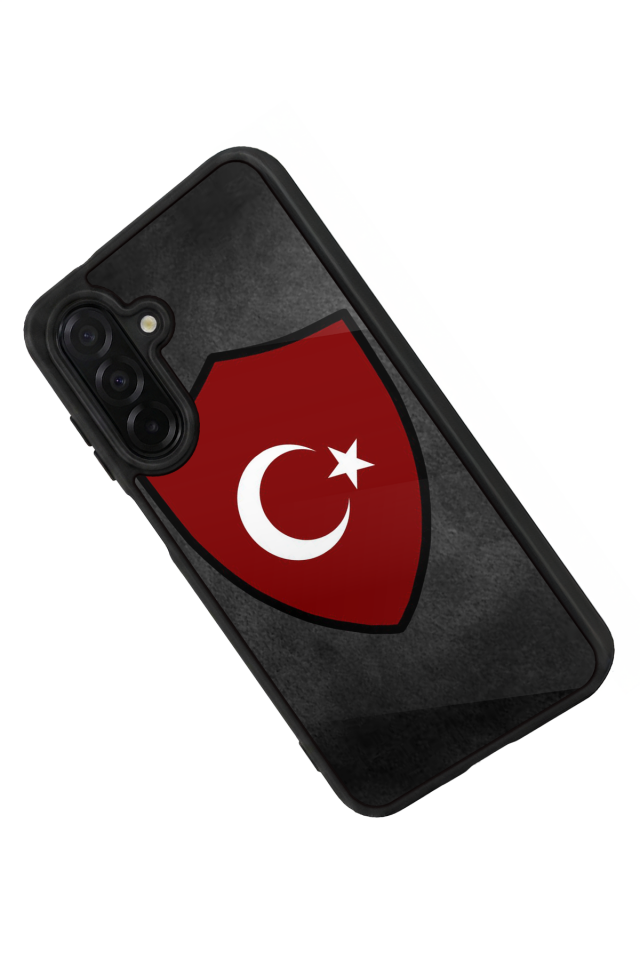 Samsung Galaxy A26 Uyumlu Türk Bayragi Tasarımlı Glossy Premium Kılıf