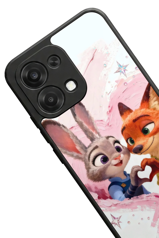 Oppo A6 Pro Uyumlu Zootropolis Tasarımlı Glossy Premium Kılıf
