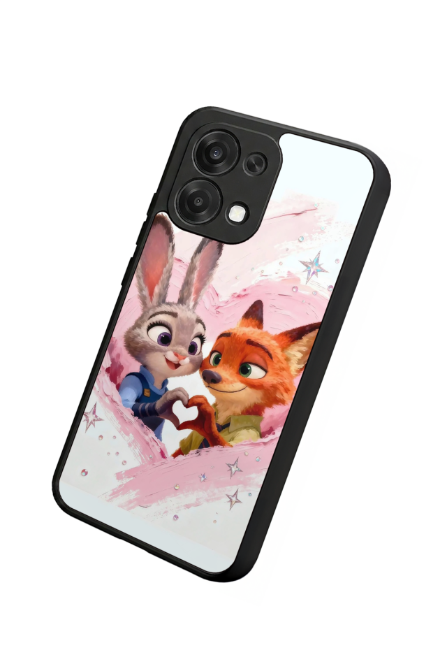 Oppo A6 Pro Uyumlu Zootropolis Tasarımlı Glossy Premium Kılıf