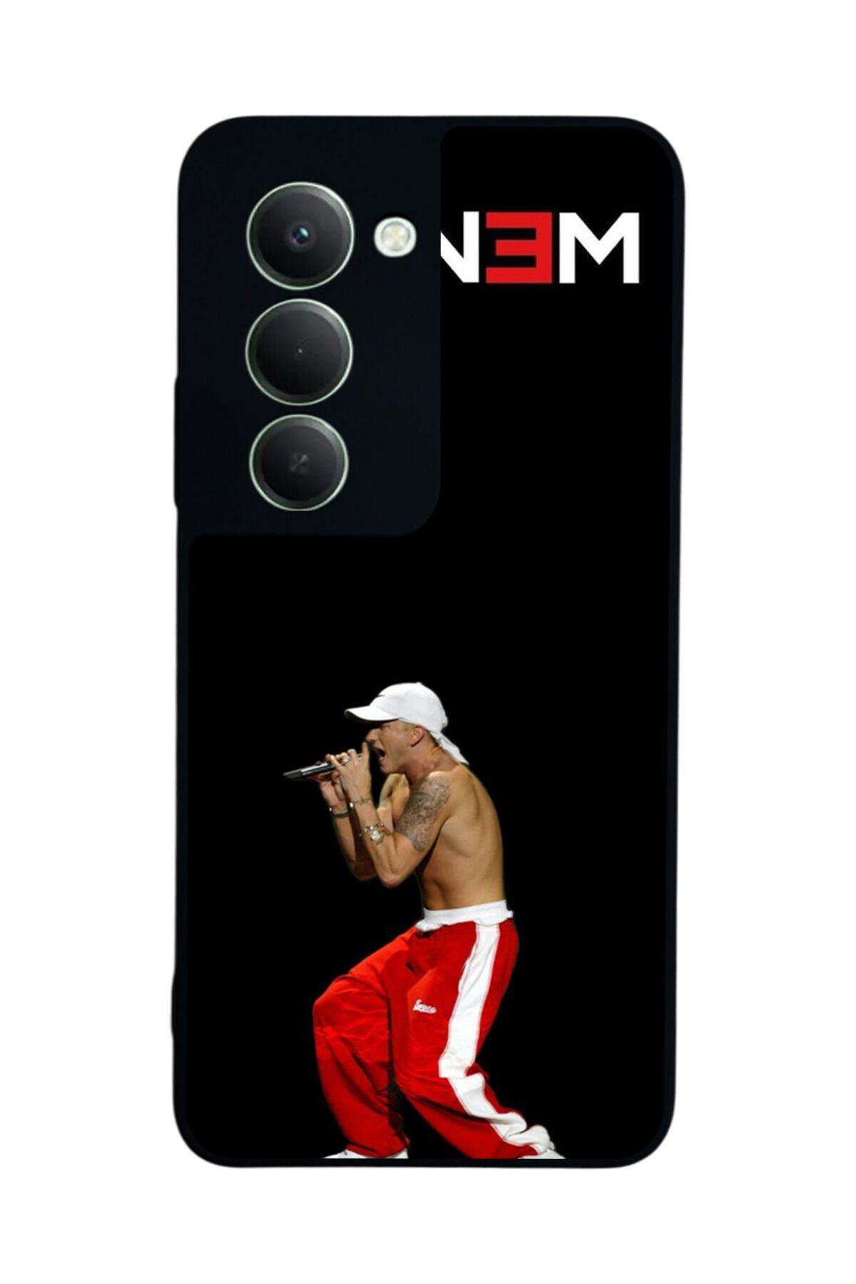 Xiaomi Redmi 15 5G Uyumlu Eminem Tasarımlı Glossy Premium Kılıf