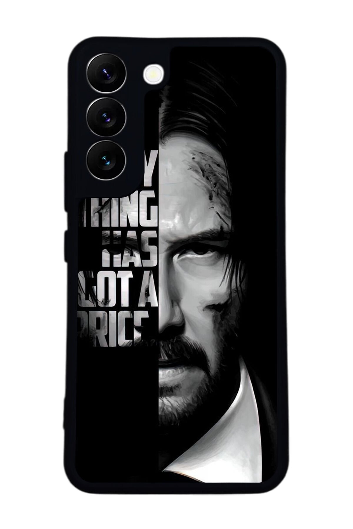 Samsung Galaxy S22 Uyumlu JohnWick Tasarımlı Glossy Premium Kılıf
