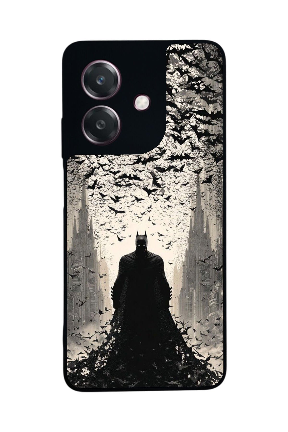 Oppo A3 5G Uyumlu Batman Tasarımlı Glossy Premium Kılıf