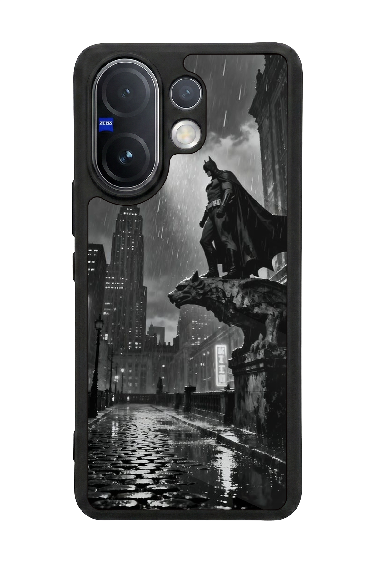 Vivo V60 Uyumlu Batman Tasarımlı Glossy Premium Kılıf