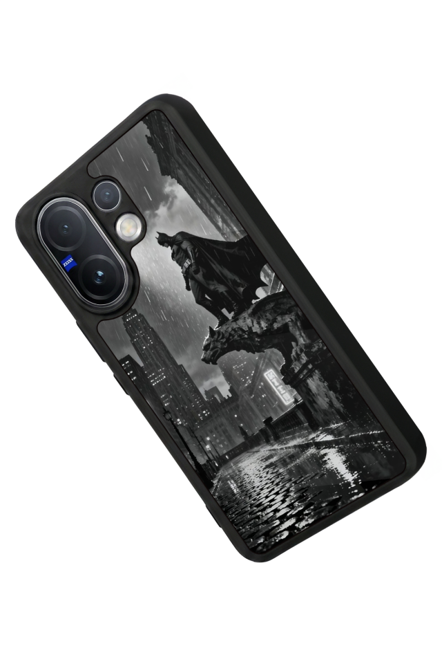 Vivo V60 Uyumlu Batman Tasarımlı Glossy Premium Kılıf