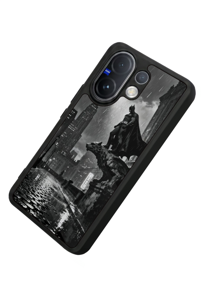 Vivo V60 Uyumlu Batman Tasarımlı Glossy Premium Kılıf