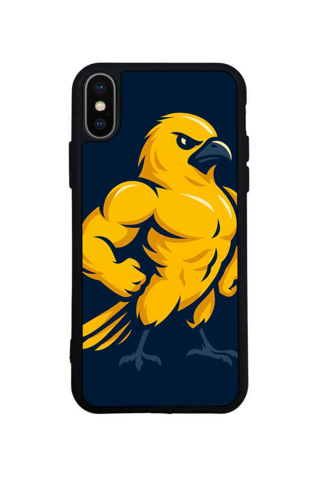 iPhone X/ XS Uyumlu Fenerbahce Tasarımlı Glossy Premium Kılıf