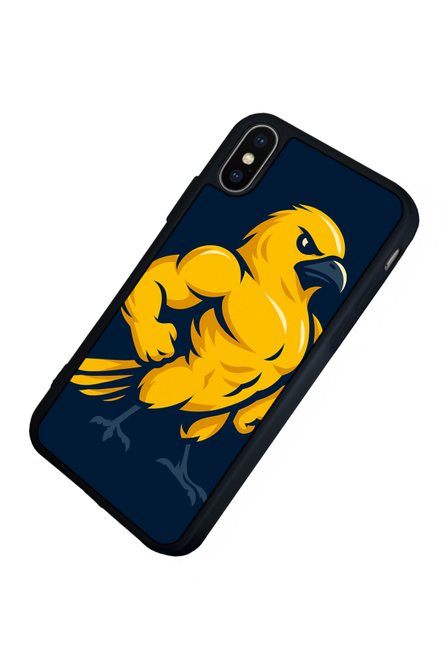 iPhone X/ XS Uyumlu Fenerbahce Tasarımlı Glossy Premium Kılıf