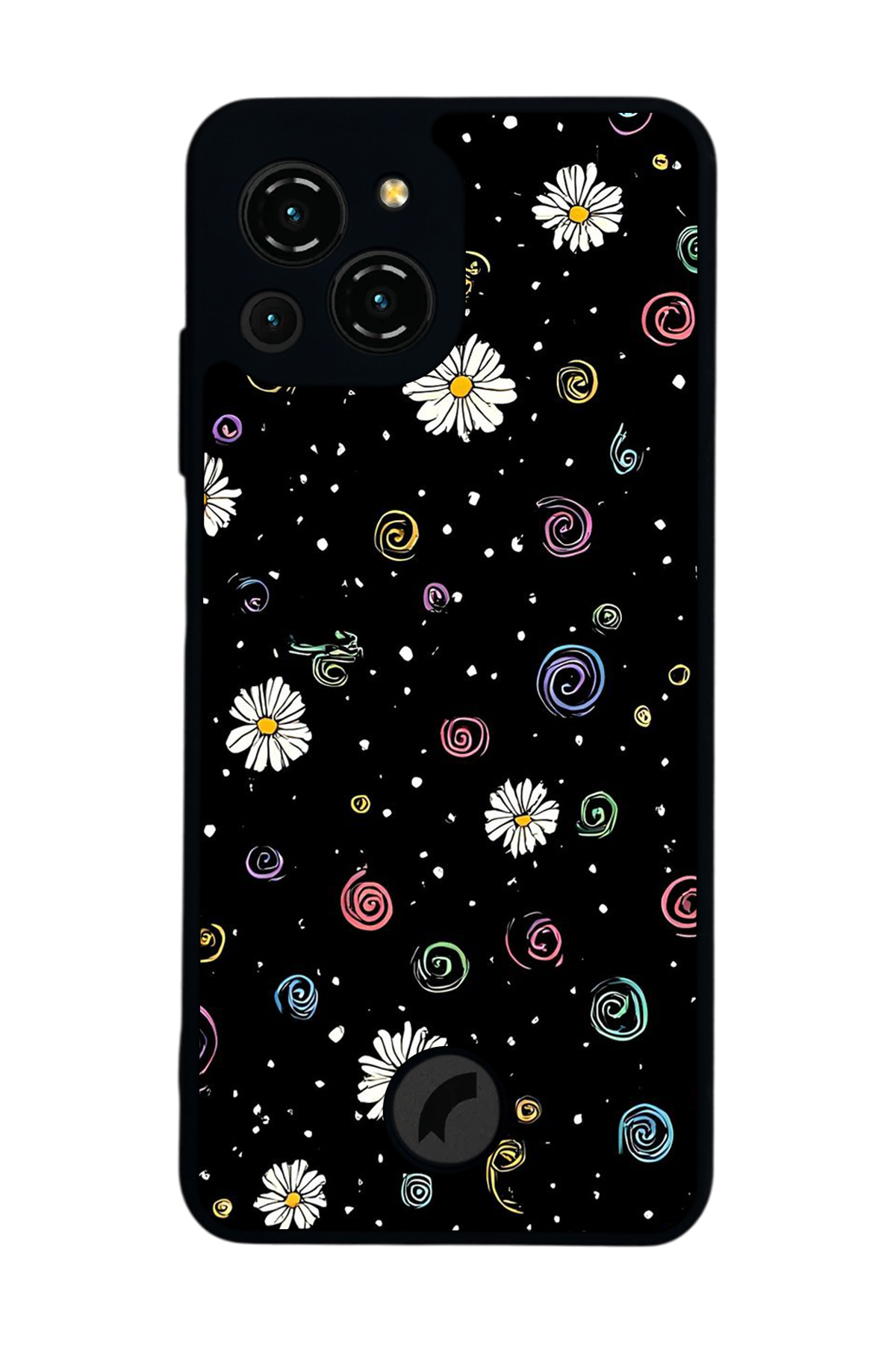 Reeder S23 Pro Max Uyumlu Floral Tasarımlı Glossy Premium Kılıf